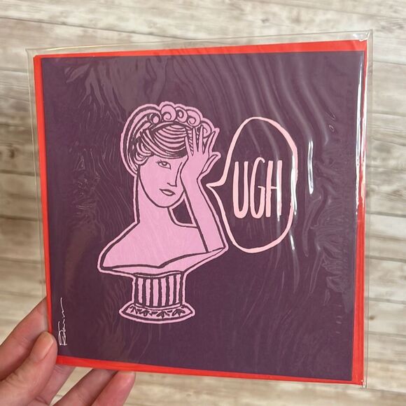 Best Friend Valentine’s Day Card by American Greetings 6.25” x 6.25” Girl Bestie - Picture 4 of 4